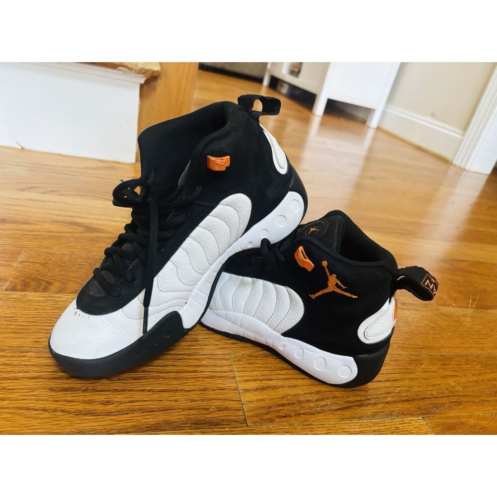 Nike Air Jordan Jumpman Pro DN3686-108 White Black Magma Orange Women’s 7.5 Auth